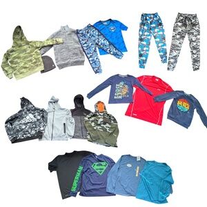 Boys Clothing Lot – 18 Pieces – Sizes 5/6, 7/8, Big Kid & Youth/Teen